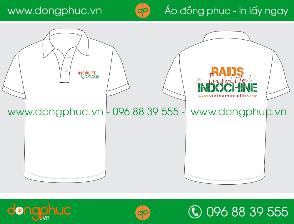 Áo phông đồng phục công ty Inslite